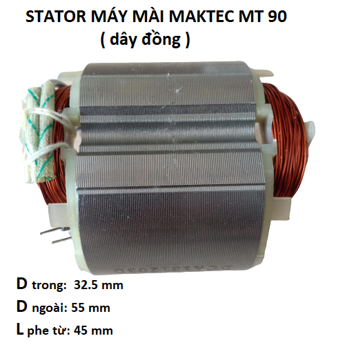 Stator, cuộn điện lắp máy mài mt 90 - sa mài mt 90