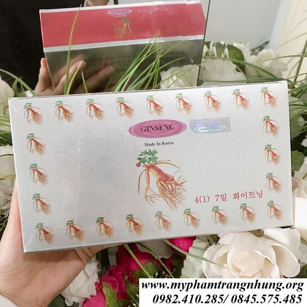 KEM NGÀY DƯỠNG DA, DỊU DA GINSENG HÀN QUỐC
