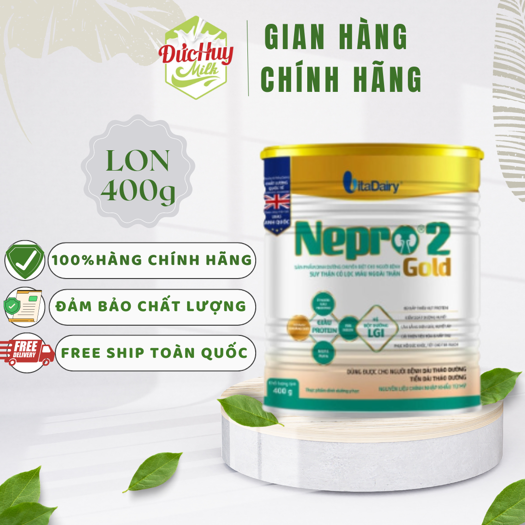 Sữa bột Nepro gold 1,2 lon 400g
