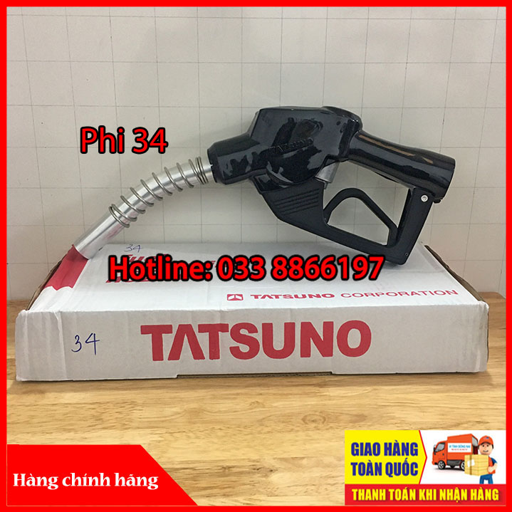 Cò bơm xăng dầu Tatsuno phi 34