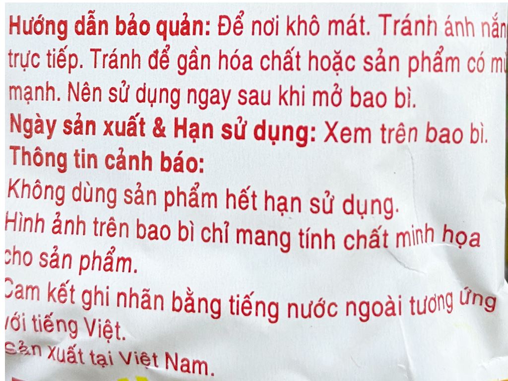 Combo 3 gói mì ăn liền Miliket sa tế gói 65gr
