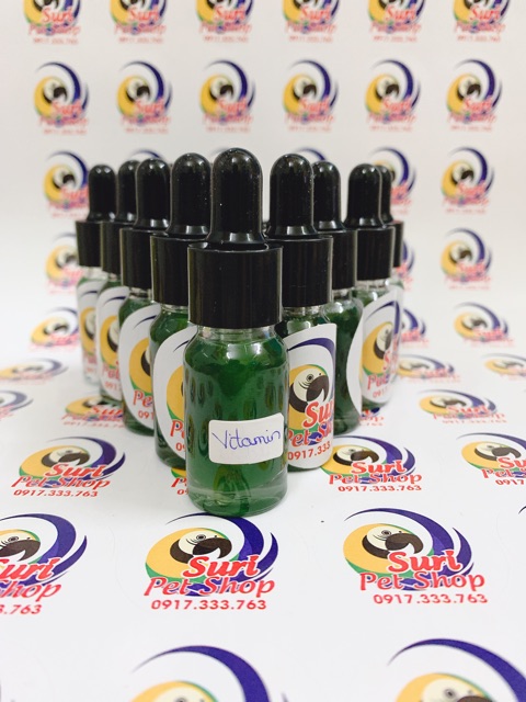 [HCM]Vitamin bổ sung cho chimvẹt chai 10ml