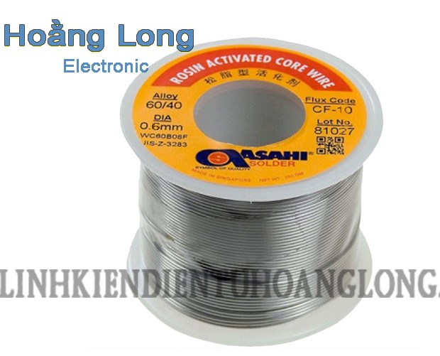 Thiếc Hàn Asahi ( SN60/40 ) 0.6 - 500G Chính hãng