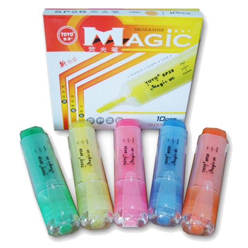 [HCM]2 cây bút dạ quang(highlight) TOYO cực đẹptiện dụng