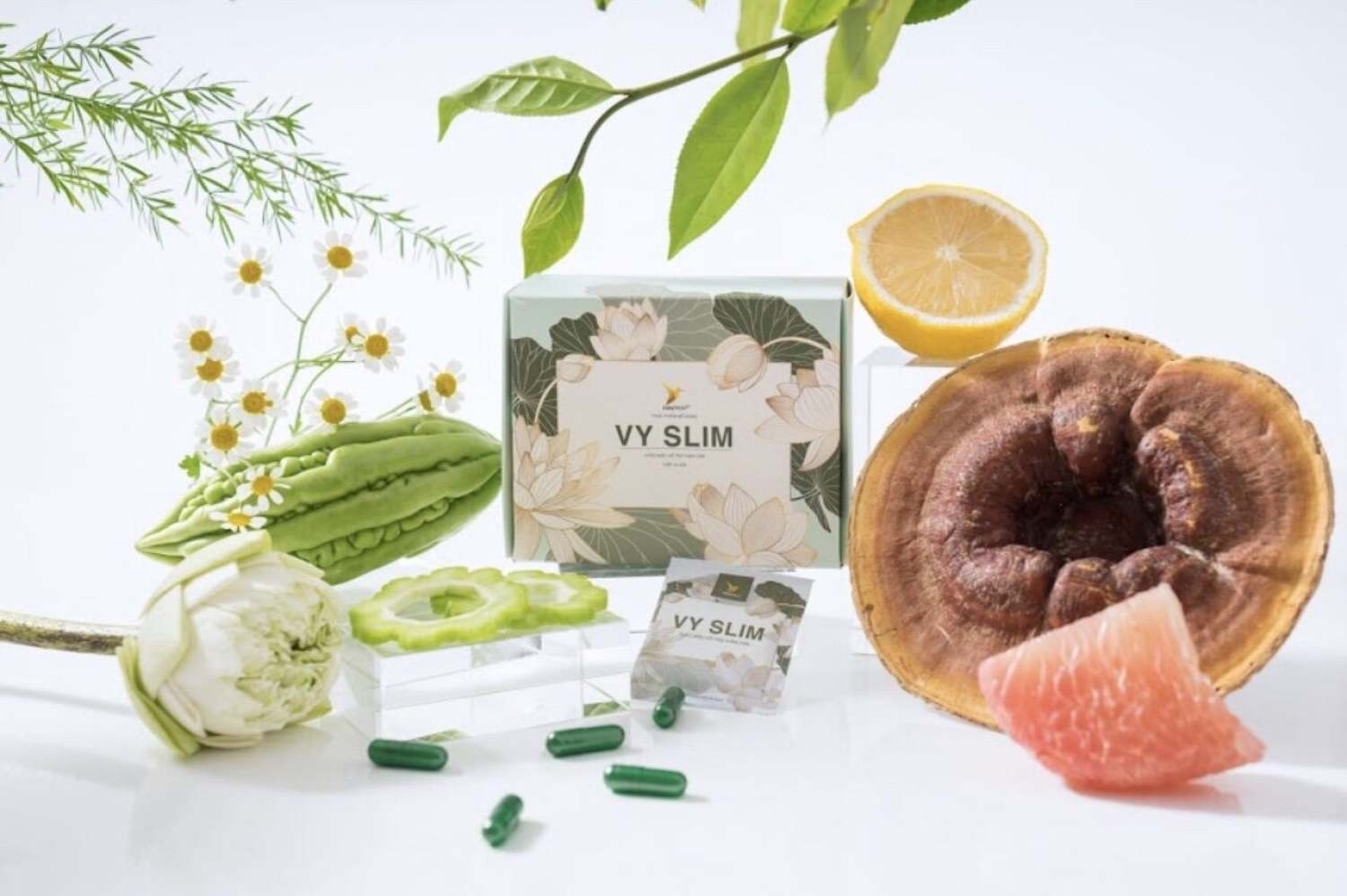 Trà Thảo Mộc Giảm Cân (liệu trình 30 ngày) mẫu mới Vy Slim