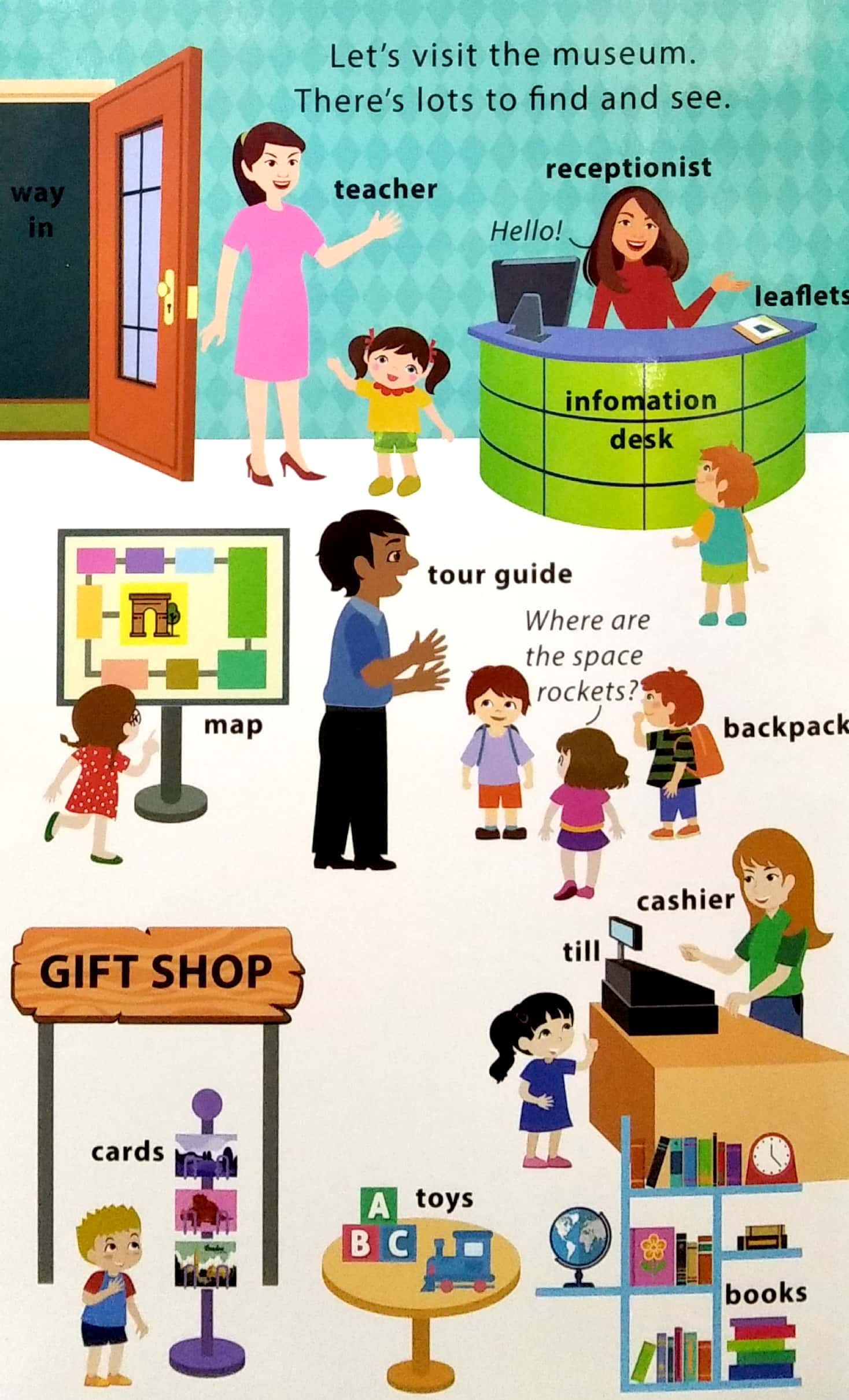 Book: basic words-my very busy day