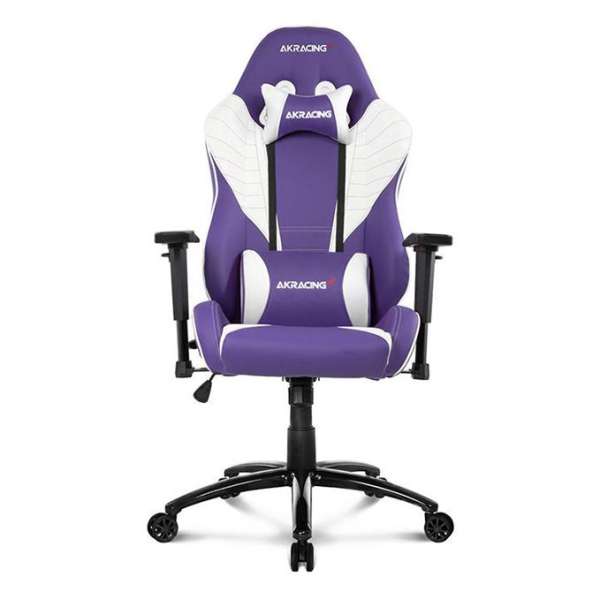 Ghế game AKRacing K702HY White Purple