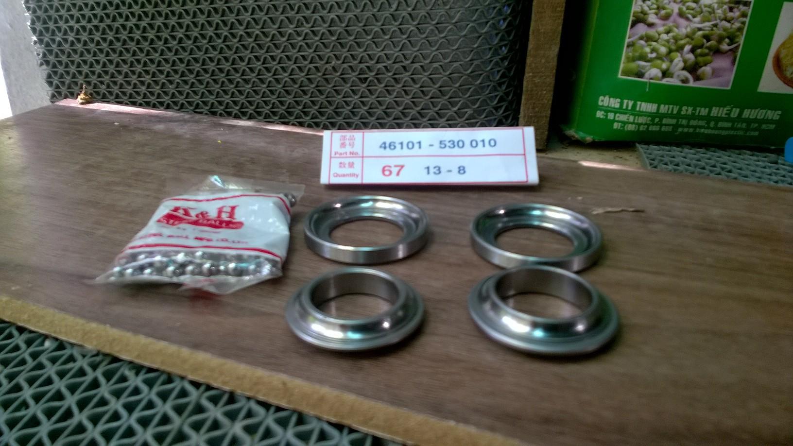 bộ chén cổ cho xe honda 67-Cd-CL-Win...