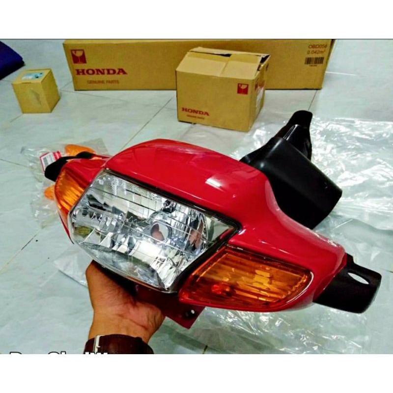 Bộ đầu đèn xe WAVE thái 110 zin chính hãng