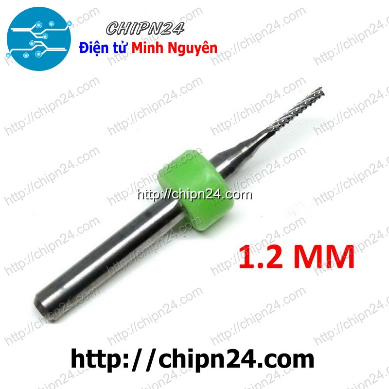 Mũi phay mạch in cnc 1.2mm