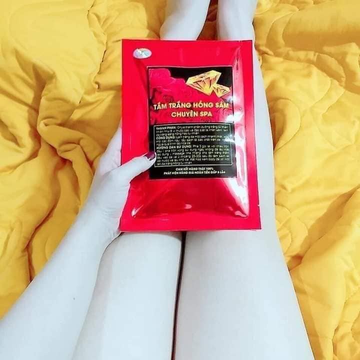 Tắm trắng hồng sâm siêu trắng