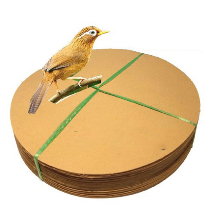 Giấy lót lồng Chòe lửa đường kính 42cm-giấy lót lồng chim-giấy lót lồng tròn cho chim cảnh-2KG