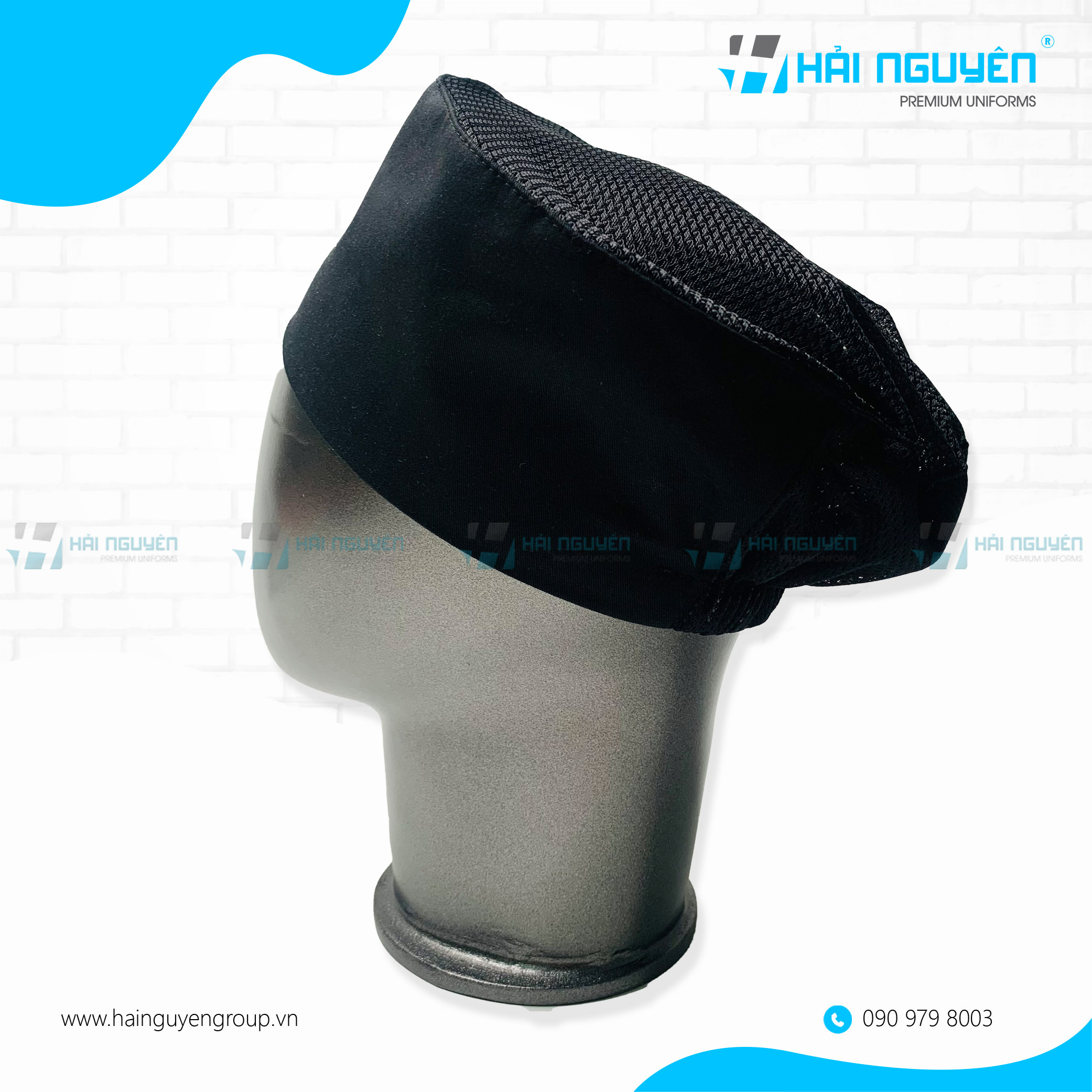 Nón phụ bếp trùm tóc chóp lưới nón phục vụ trùm tóc dành cho Nam Nữ