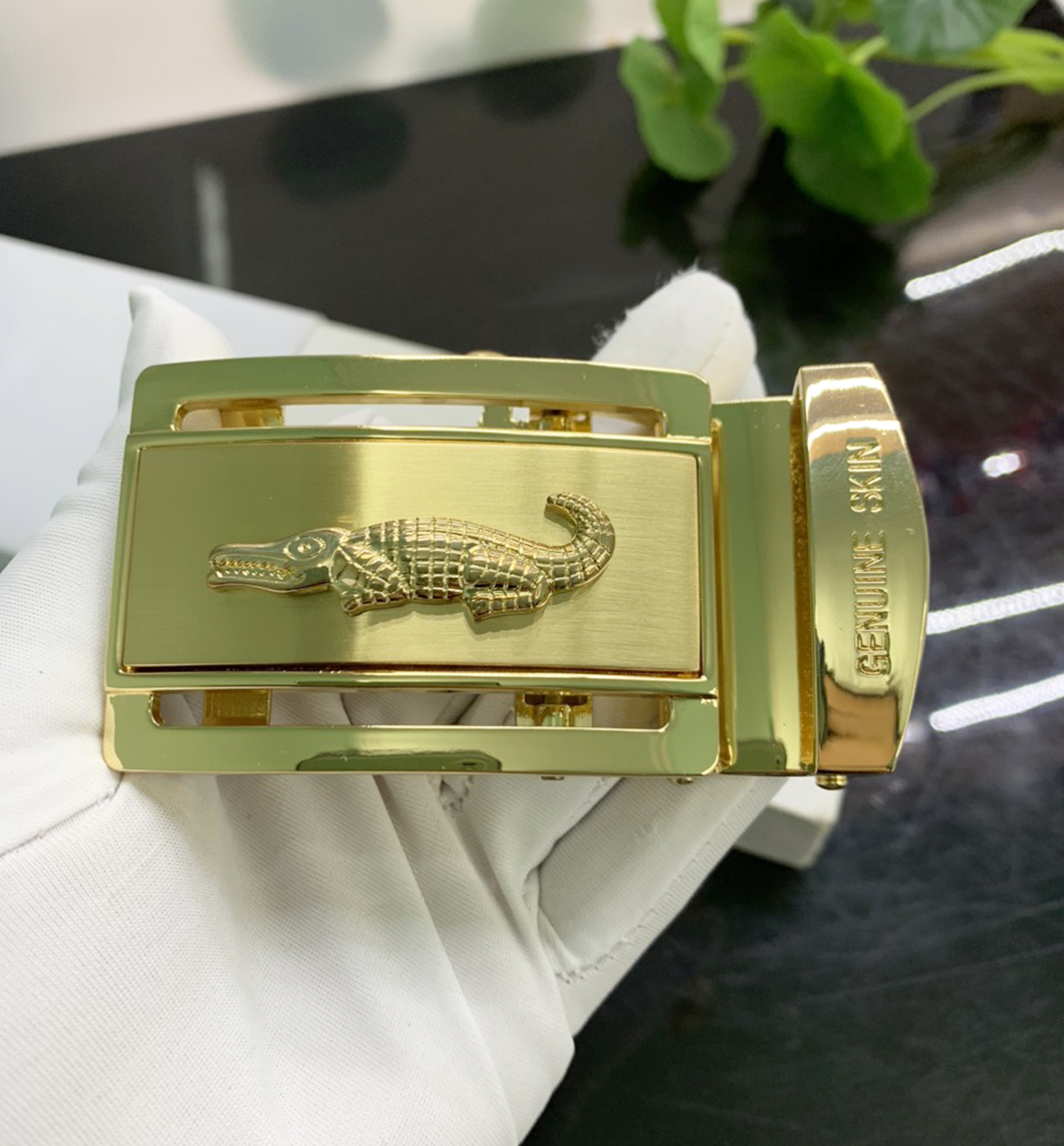 Belt Buckle - Alligator Belt Buckle