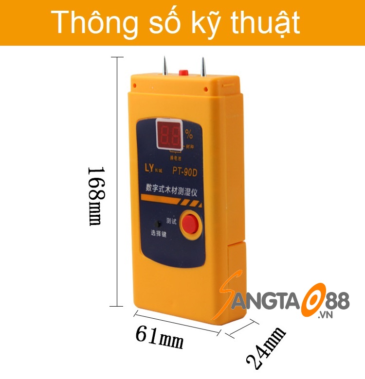 Wood Moisture Meter Pt-90D