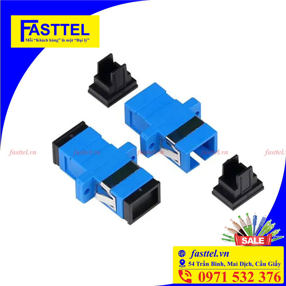 10 cái đầu nối quang Adapter SC/UPC