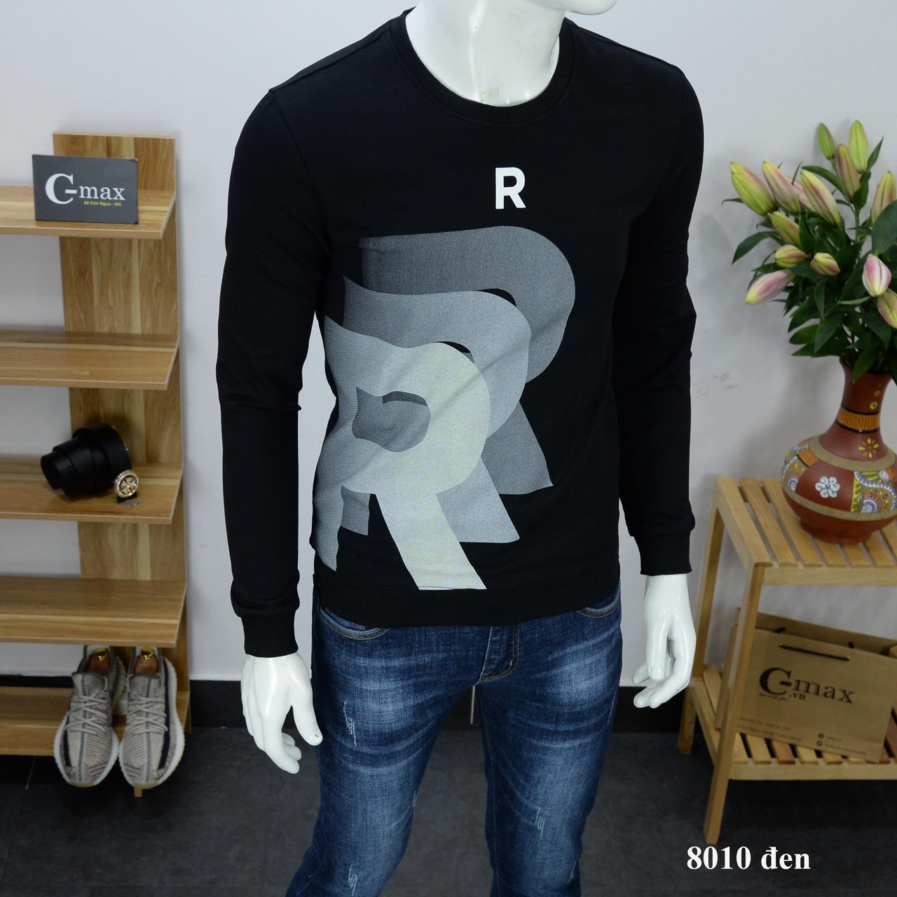 [HCM][Mẫu mới 2020] Áo thun nam tay dài cổ tròn phối họa tiết trẻ trung và sành điệu thời trang Cheryshop94 C511