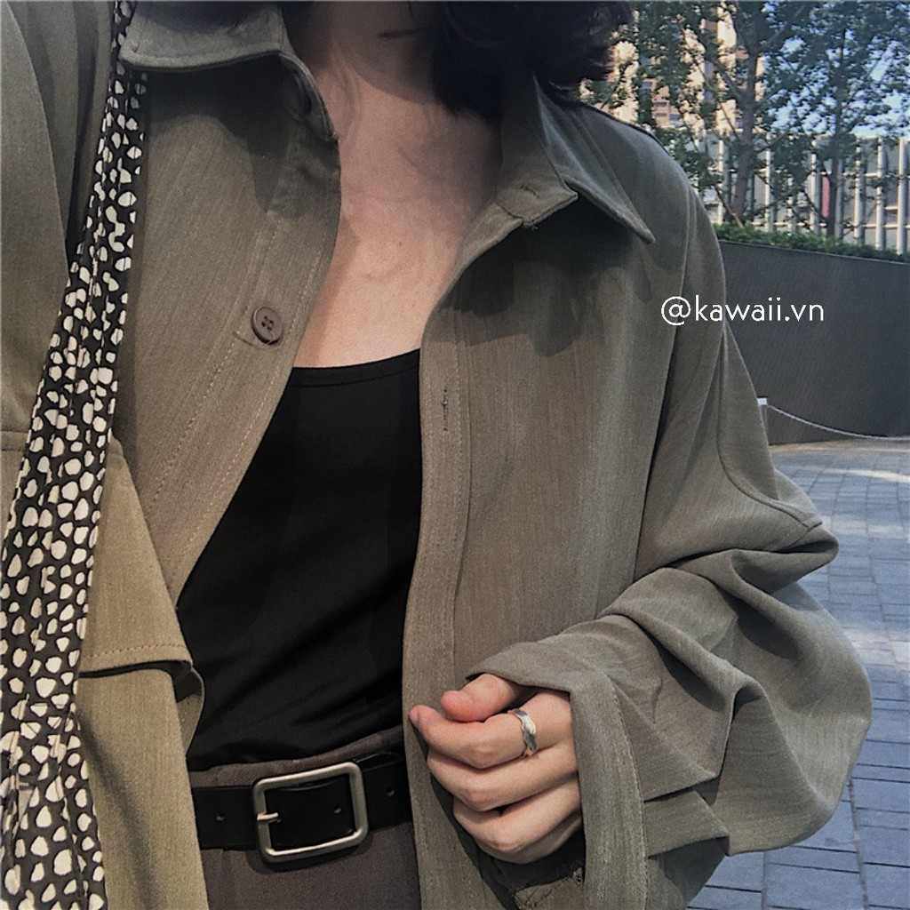 [Có Sẵn] Coat - Áo Khoác Dáng Dài (Ảnh Thật Shop Tự Chụp)