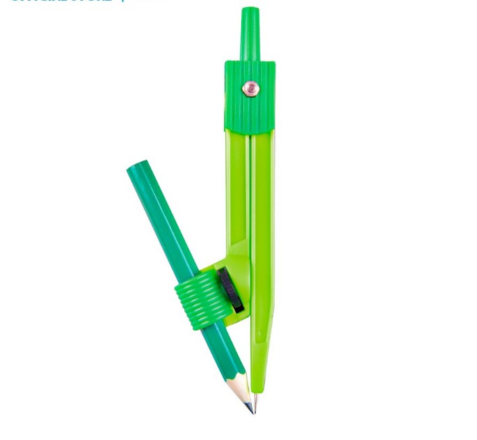 Compa chì gỗ Thiên Long C-015 I Compa học sinh dễ dàng thay bút chì
