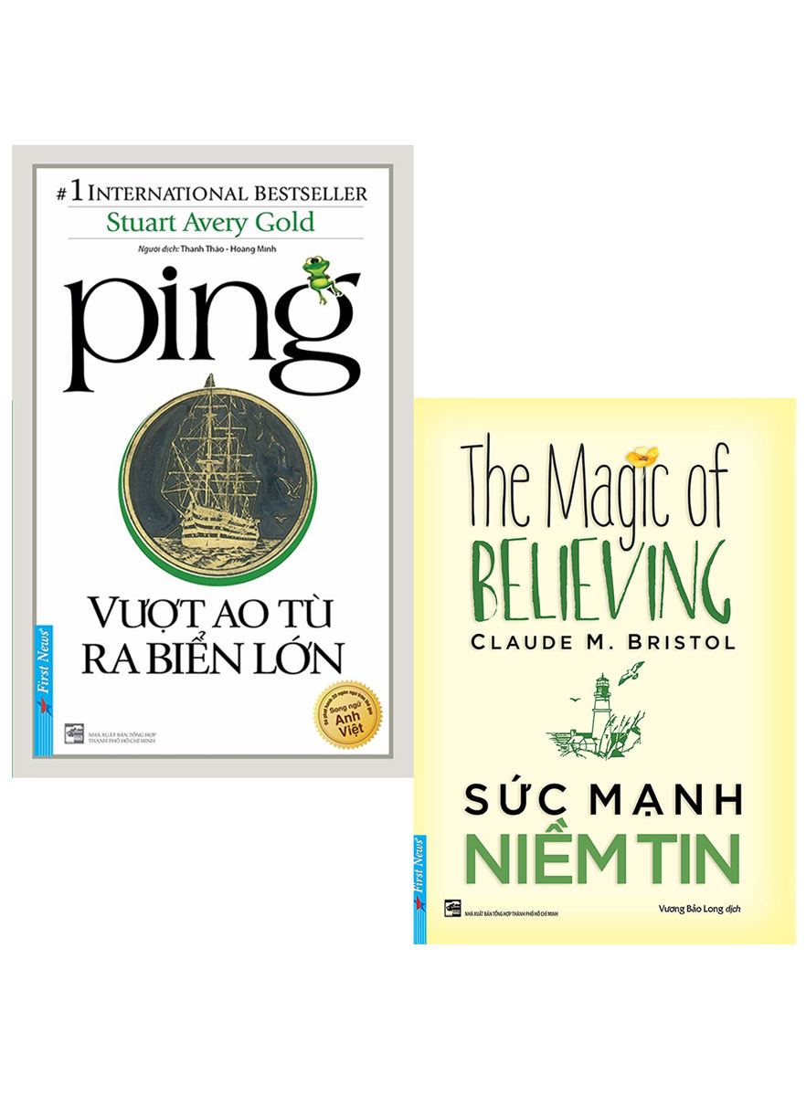 Combo Ping - Vượt Ao Tù Ra Biển Lớn + Sức Mạnh Niềm Tin (Bộ 2 Cuốn) - Newshop