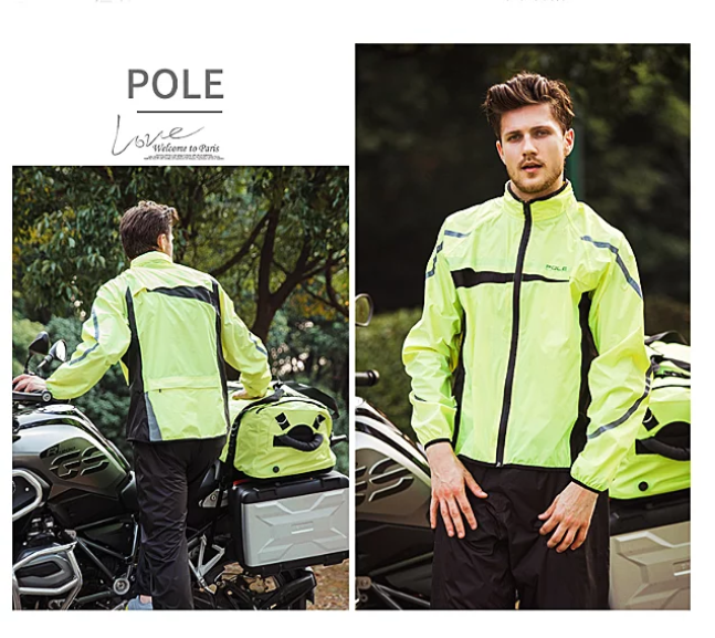 Áo mưa siêu mỏng Pole Racing AR820