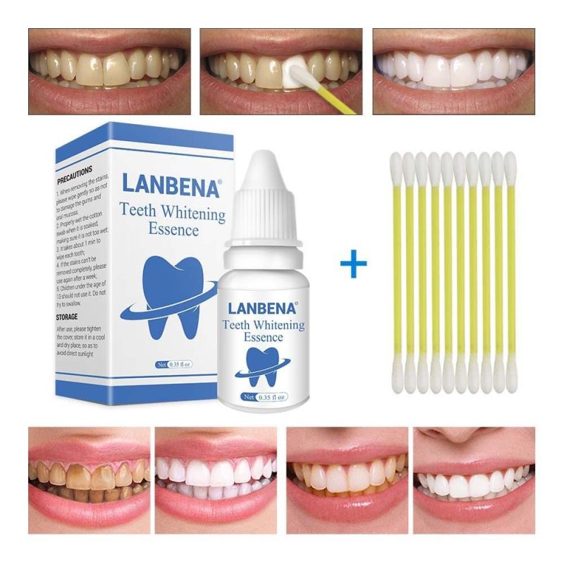 LANBENA TRẮNG RĂNG Teeth Clean Spot Cleaning LÀM SẠCH RĂNG Teeth Whitening TRẮNG RĂNG Teeth White Intensive Whitening Treatment nhập khẩu