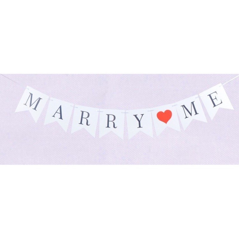 Chữ i love you, marry me, love trang trí tiệc