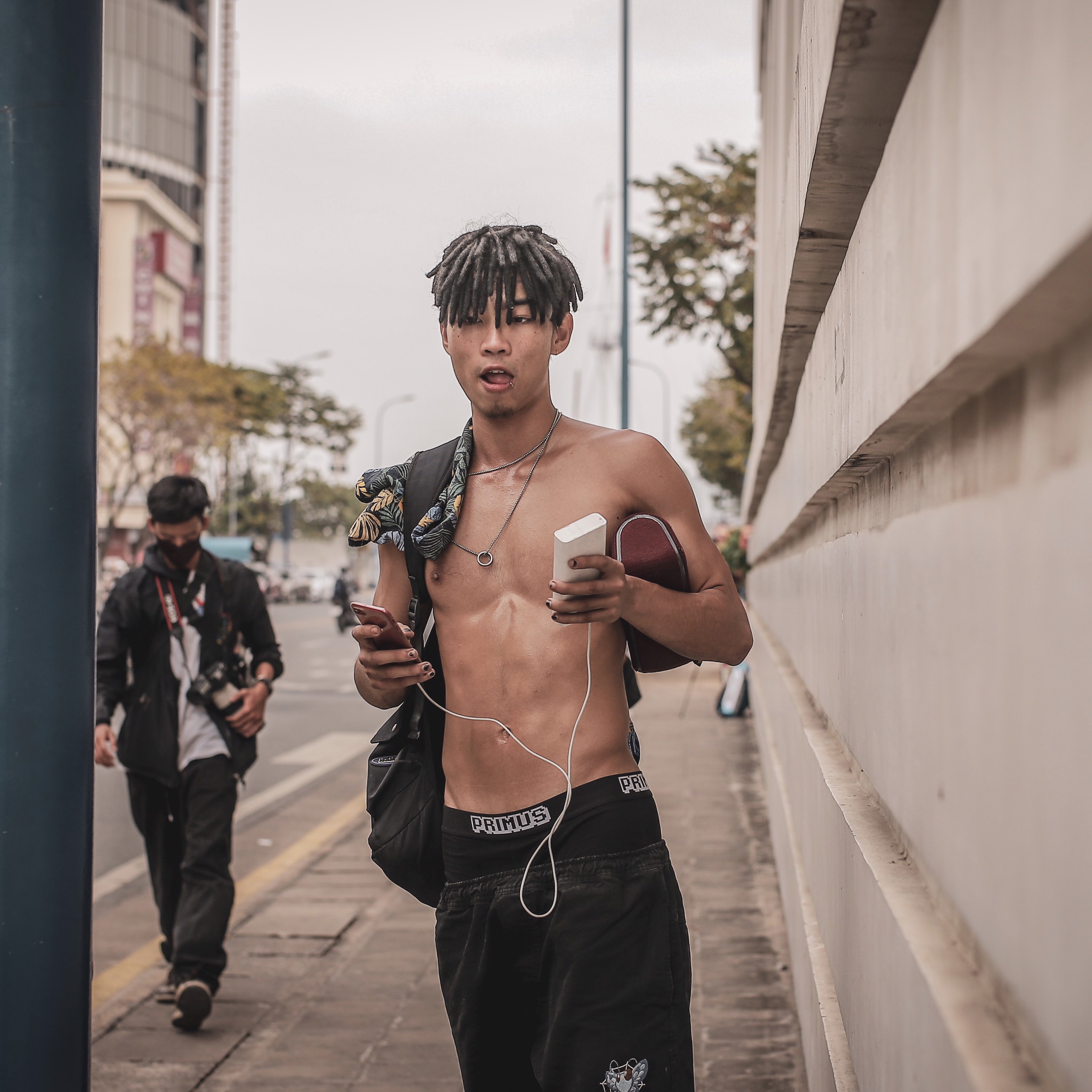 Quần lót nam boxer (Sip đùi) Primus Đen / Trăng [HCM]