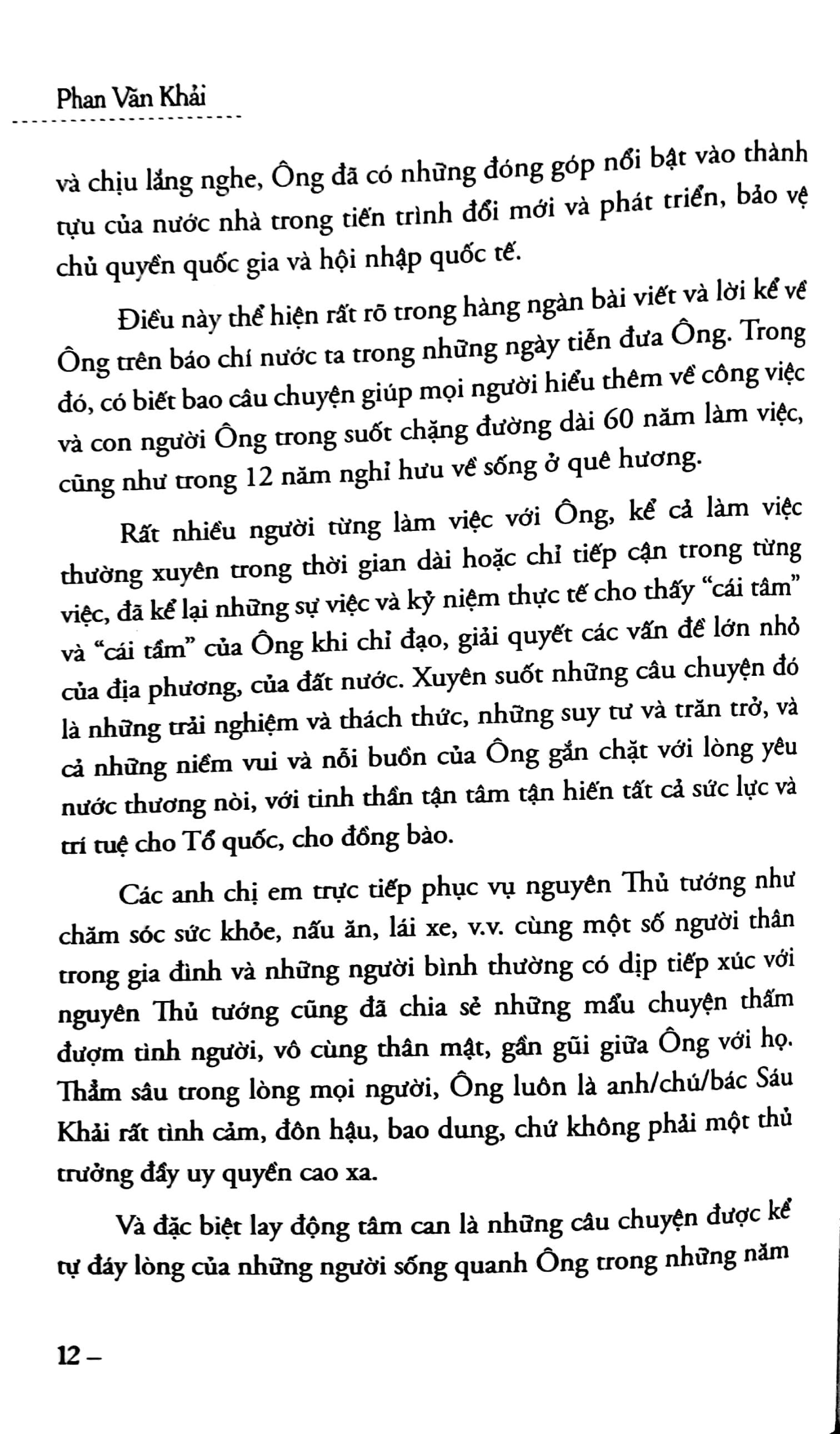 Sách - Phan Văn Khải: Những hồi ức đặc biệt