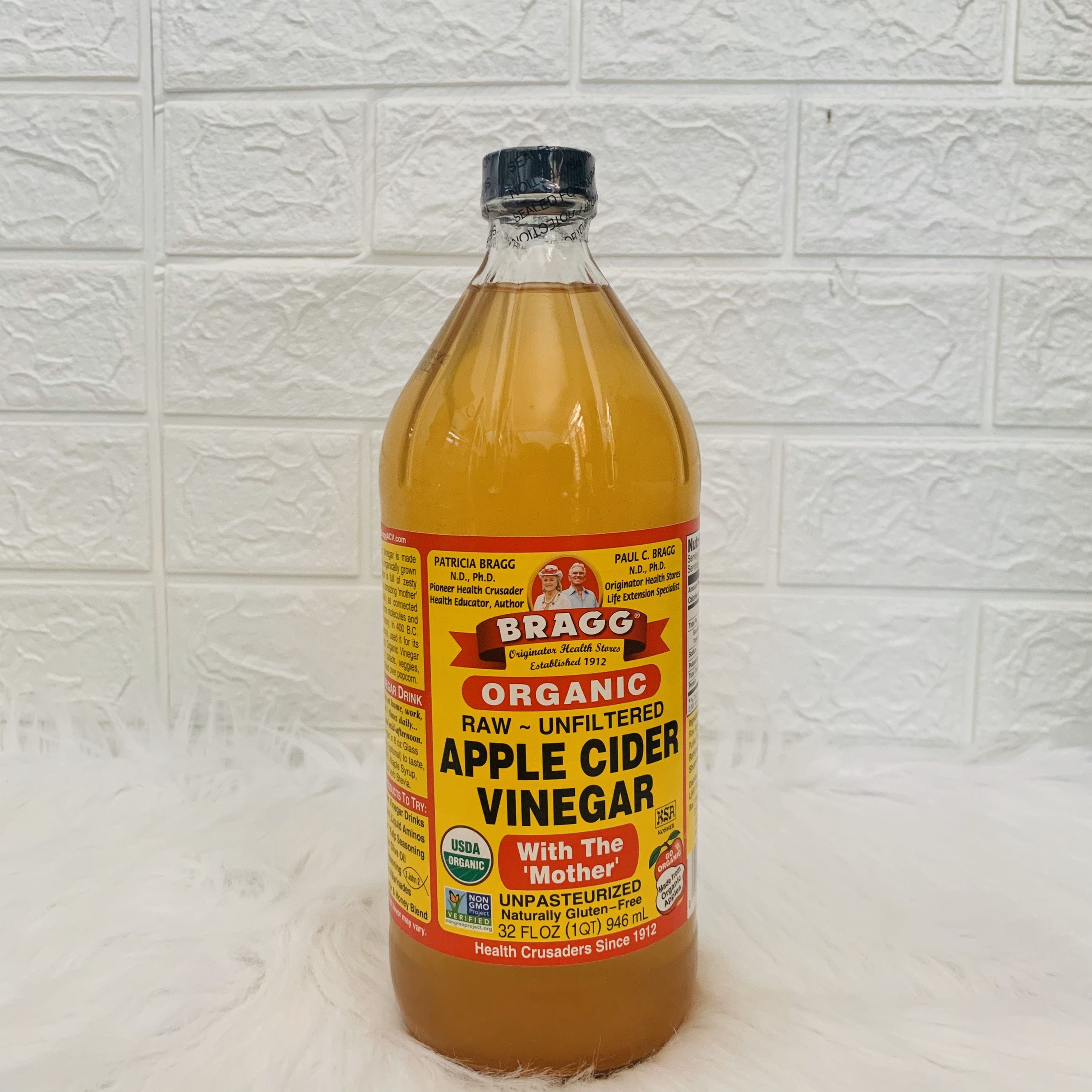 Giấm táo hữu cơ Bragg - Nhập khẩu từ Mỹ