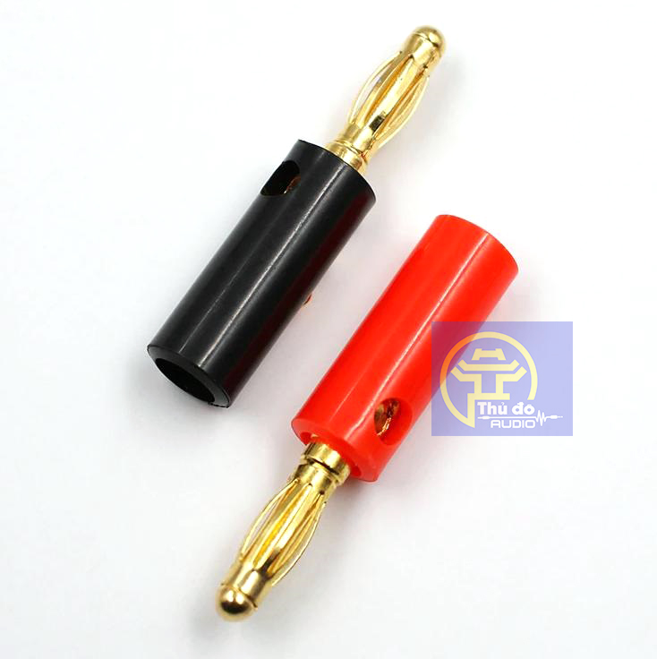 10 Đầu Jack Bắp Chuối 910MR 4mm Đực mạ đồng