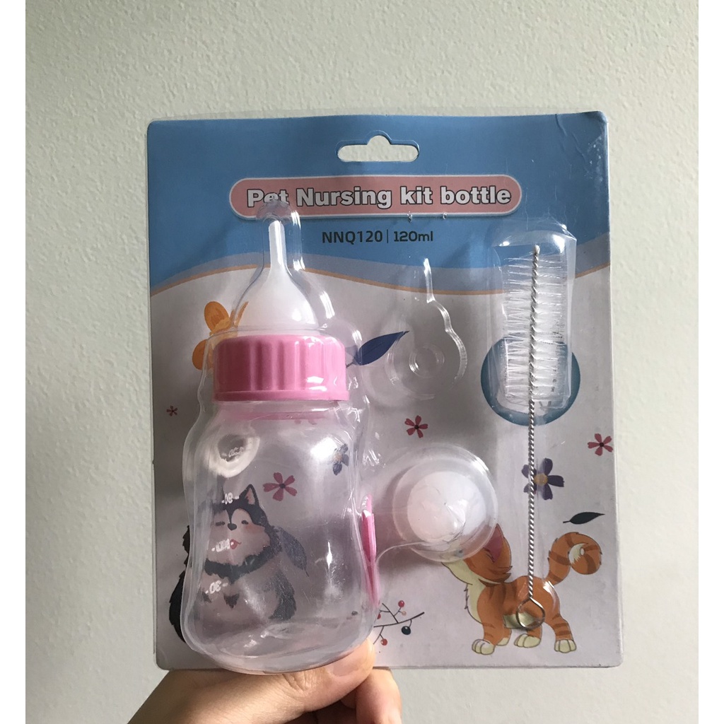 Bình bú sữa cho mèo con