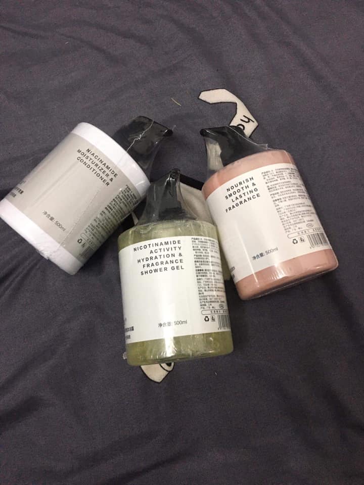 VERBENA LINN Combo( sữa tắm, dầu gội, dầu xả)