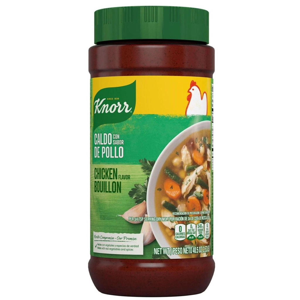 [MẪU MỚI] [1.14kg] Bột Hạt Nêm KNORR GÀ MỸ Chicken Bouillon Flavor 1.14kg