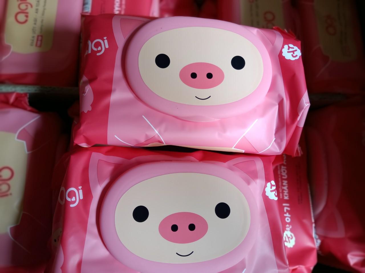 Thùng khăn ướt Agi 100 tờ có hương(MM)