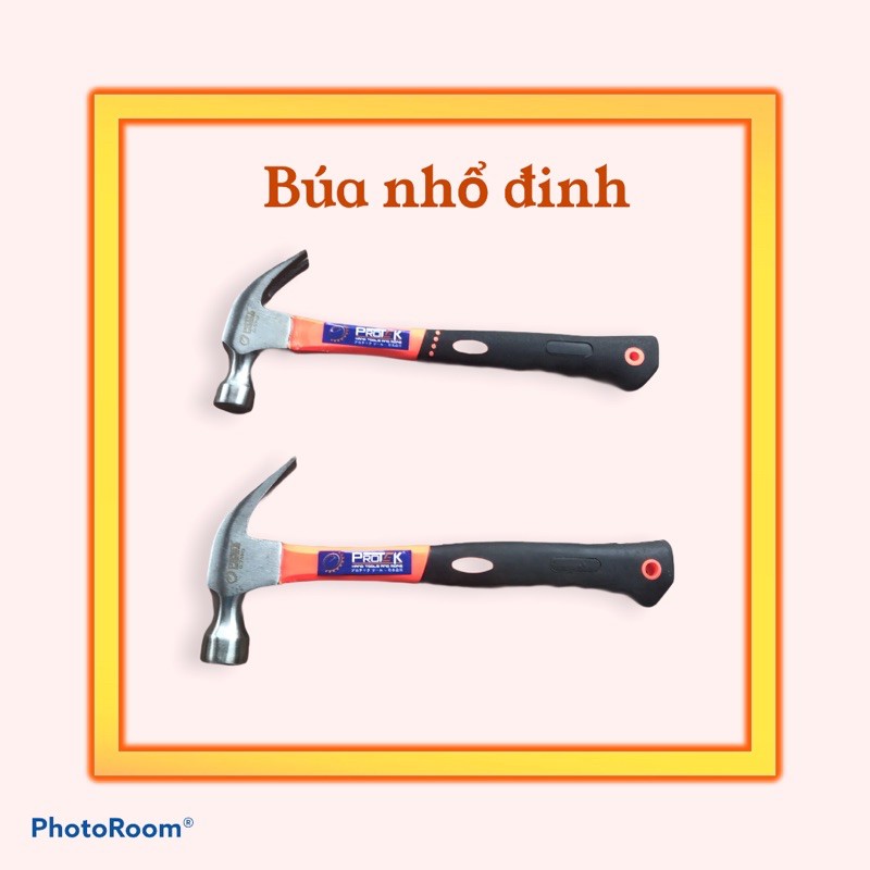 Búa Nhổ Đinh Cán Đỏ Đen Đủ Size