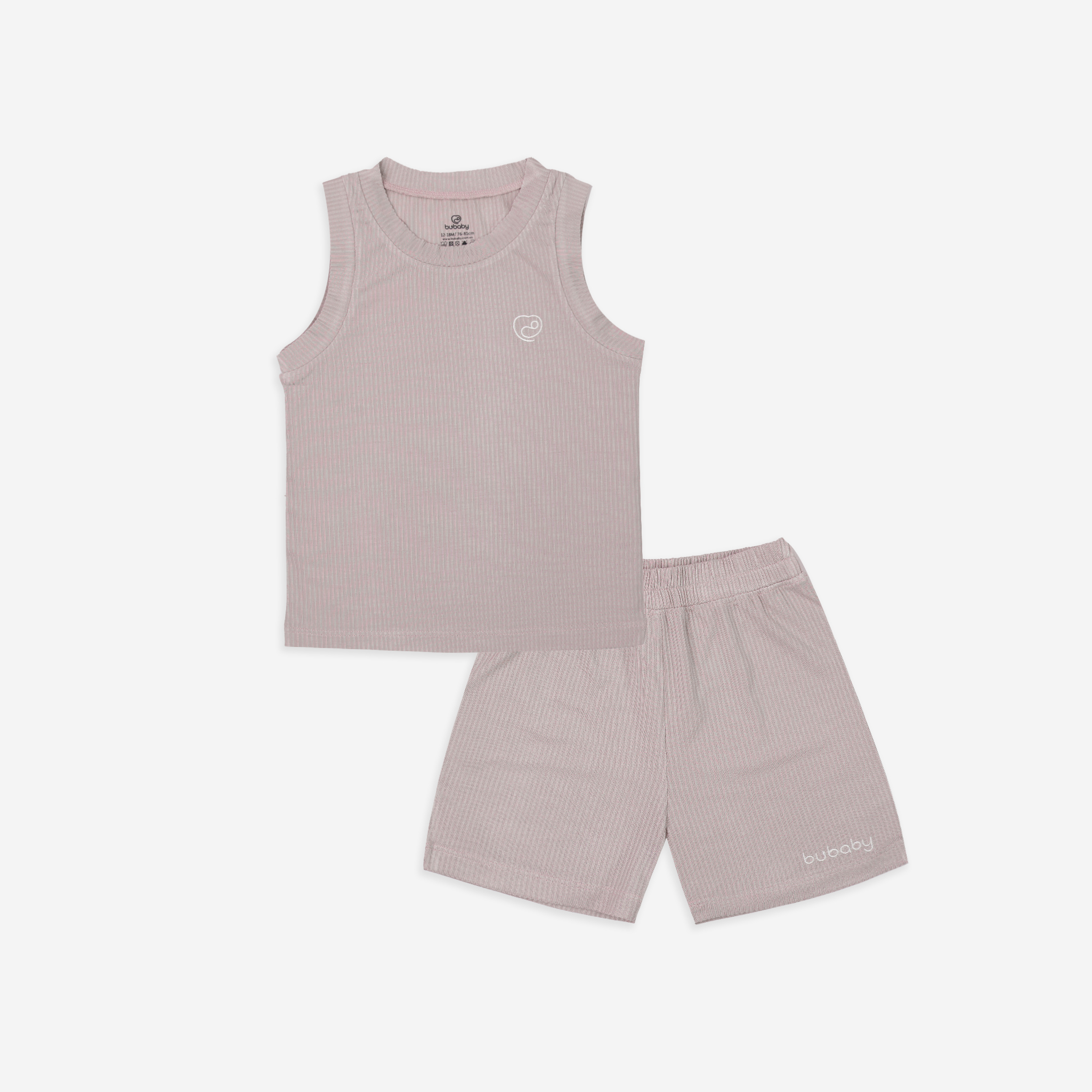 Bộ sát nách cổ tròn - Molist BU Baby
