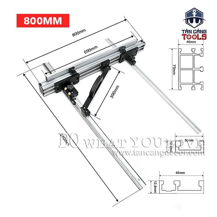 Bộ Cử Bàn Cưa Phiên Bản Nâng Cấp 2020 (800mm-1000mm)