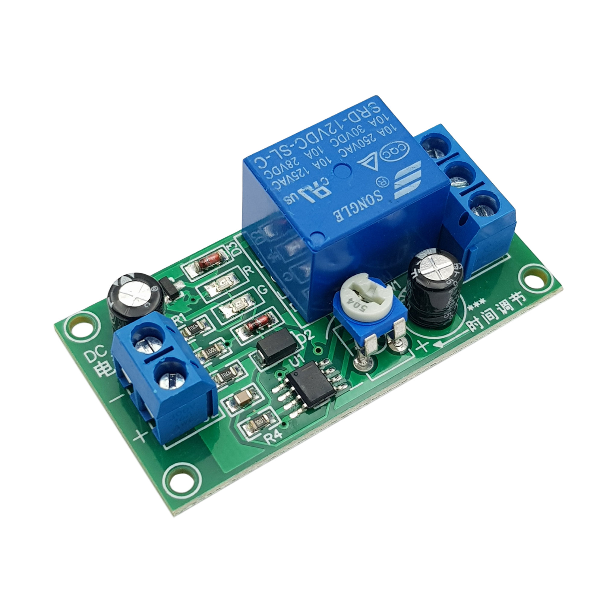 Module Relay Tạo Trễ 0-60s
