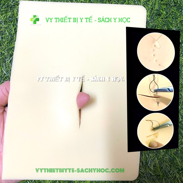 Miếng Da Silicon Tập Khâu Da