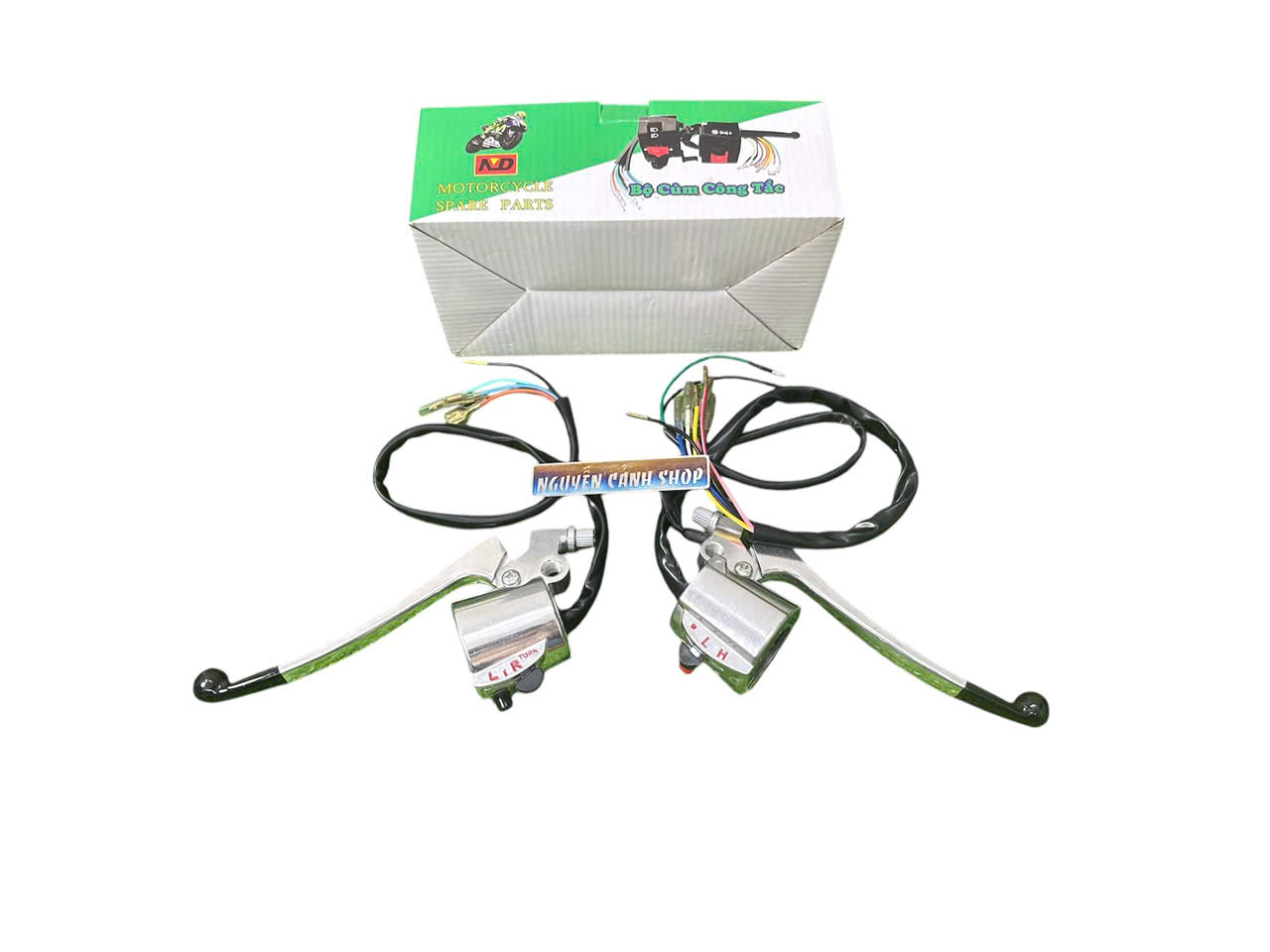 Cặp Cùm công tắc xe 67 có đề chất liệu nhôm cao cấp
