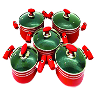 BỘ NỒi 5 HỘP KIM