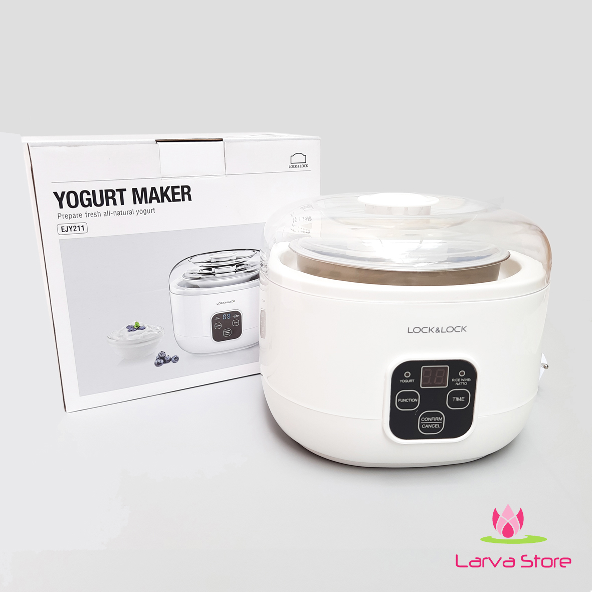 Máy Làm Sữa Chua, Đậu Lên Men Natto Lock&Lock Yogurt Maker 1L EJY211