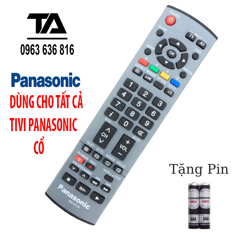 [ FREESHIP ] Remote Điều khiển tivi PANASONIC. dòng LCD/LED/Smart cổ - MỚI