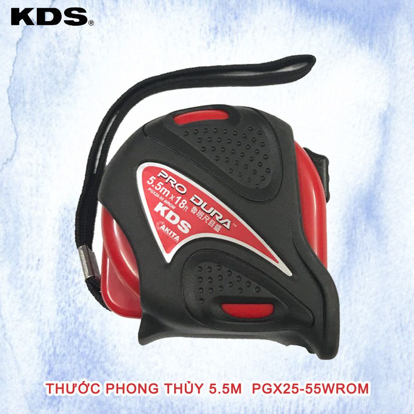 Thước phong thủy tiếng Việt KDS PGX25-55WROM
