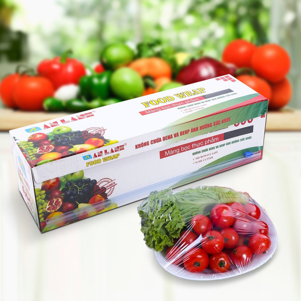 Màng bọc thực phẩm PE An lành 400m x 30cm(Loại 400 x 30cm)