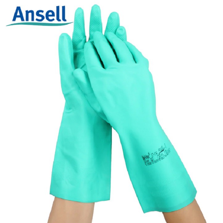 Combo 4 đôi găng tay chống hóa chất Ansell Solvex 37