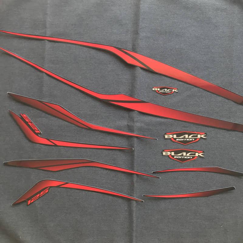 TEM DÁN XE AIRBLADE BLACK EDITION 2015 SẮC NÉT (MÀU ĐỎ)