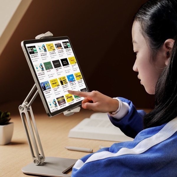 P47 - Giá đỡ Ipad Iphone Galaxy Tab dạng kẹp máy tính bảng tablet xoay 360 độ
