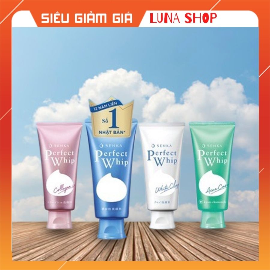 [MẪU MỚI] Sữa rửa mặt Shiseido Senka Perfect Whip
